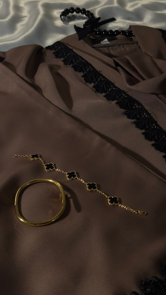 Desert Contrast Abaya