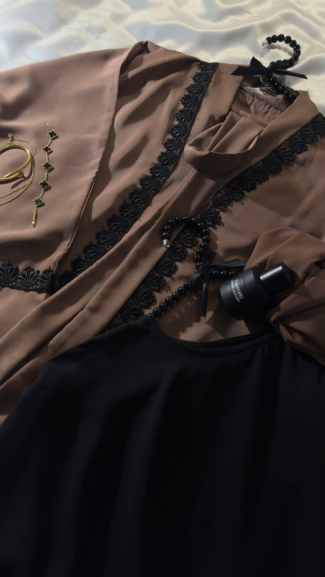 Desert Contrast Abaya